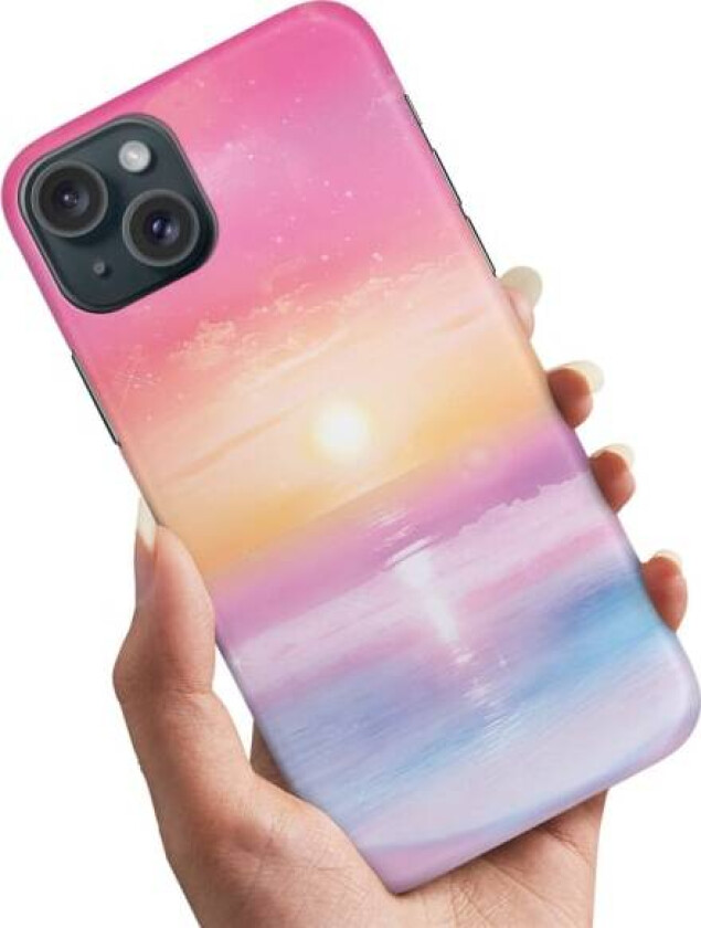 iPhone 15 - Deksel/Mobildeksel Sunset
