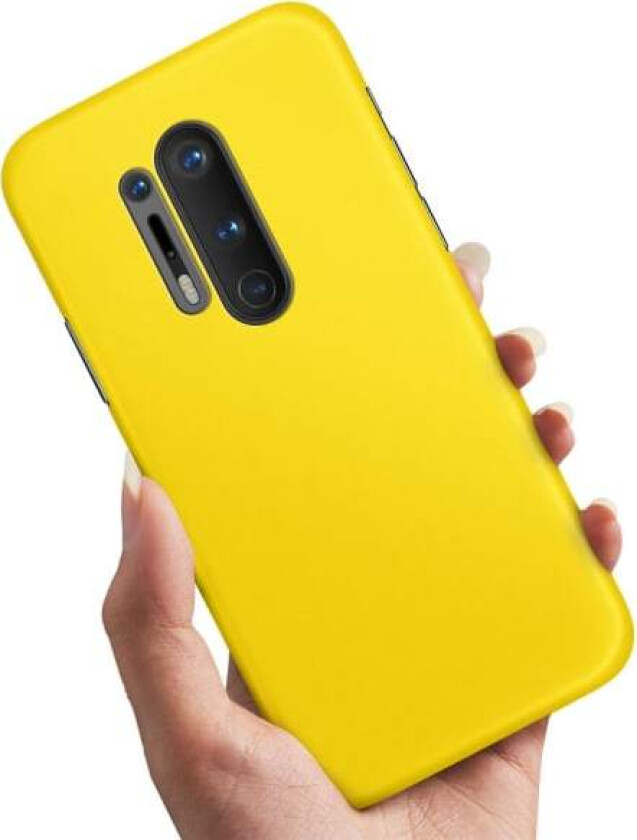 OnePlus 8 Pro - Deksel/Mobildeksel Gul Yellow