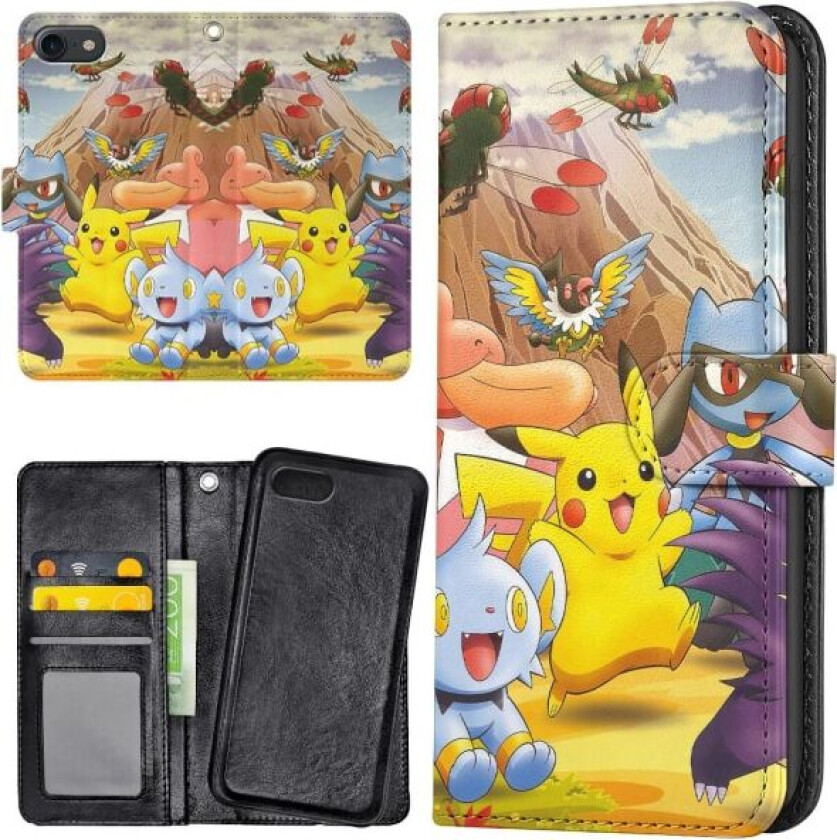 iPhone 6/6s Plus - Lommebok Deksel Pokemon