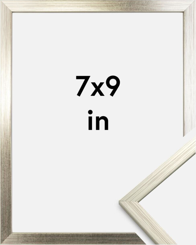 Ramme Edsbyn Akrylglass Sølv 7x9 Inches (17,78x22,86 Cm)