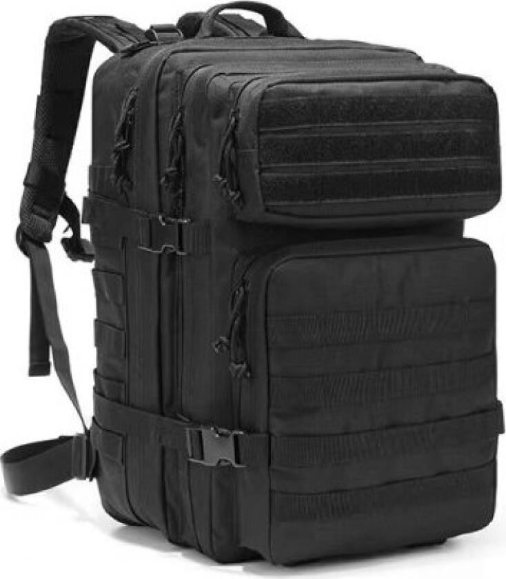 Stor militær ryggsekk for menn, 45L utendørs militær vanntett taktisk Bundeswehr ryggsekker Assault Survival Tactical Travel Backpack
