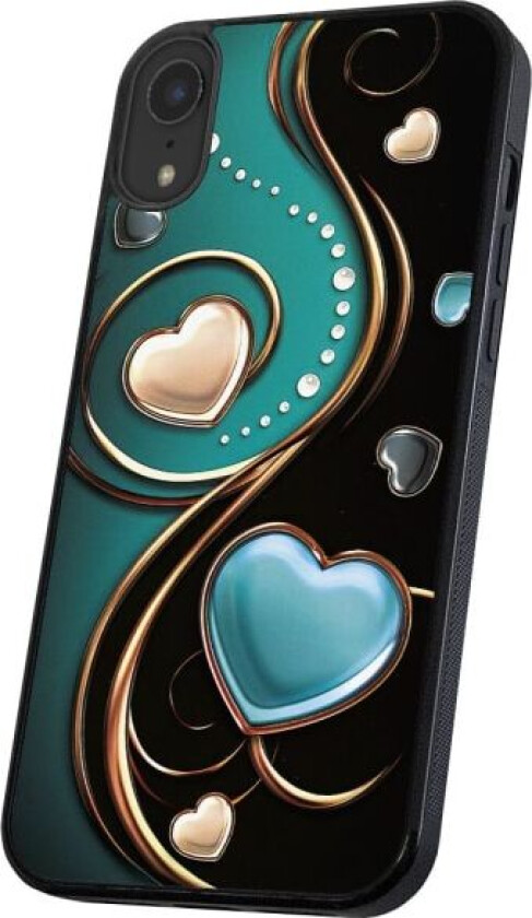 iPhone XR - Deksel/Mobildeksel Hjerter