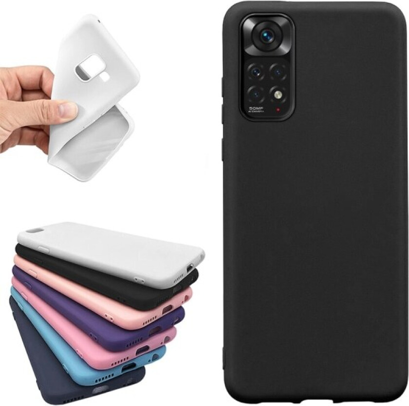 Xiaomi Redmi Note 11 - Deksel/mobildeksel - Lett og tynt White