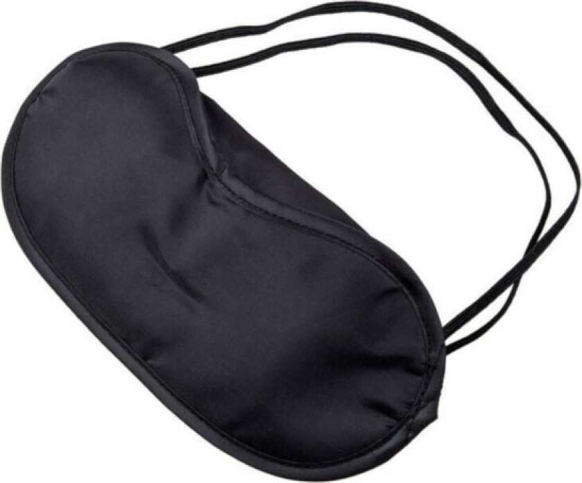 Sovemaske - Enkel design - Svart Black one size