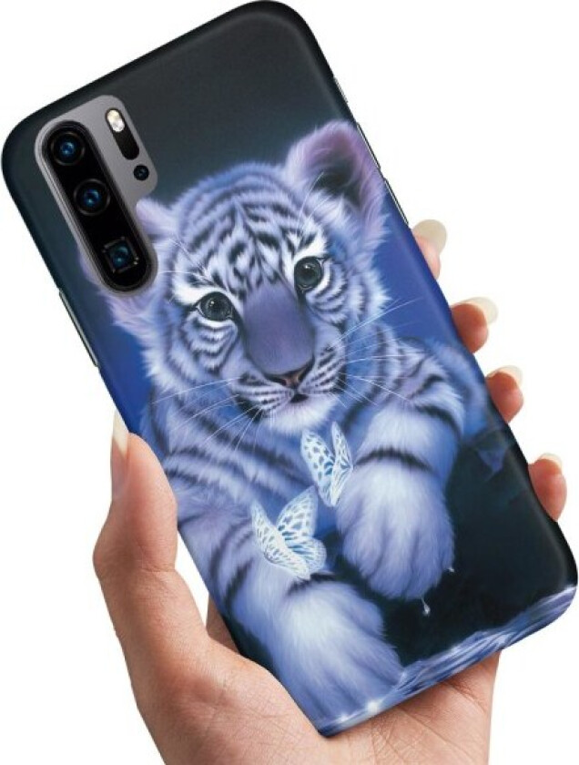 Huawei P30 Pro - Deksel/Mobildeksel Tigerunge
