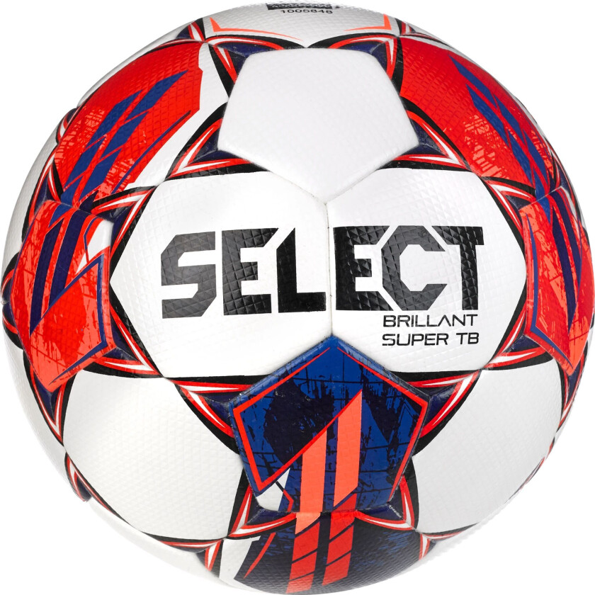 Select FB Brillant Super TB v23, fotball White/Red