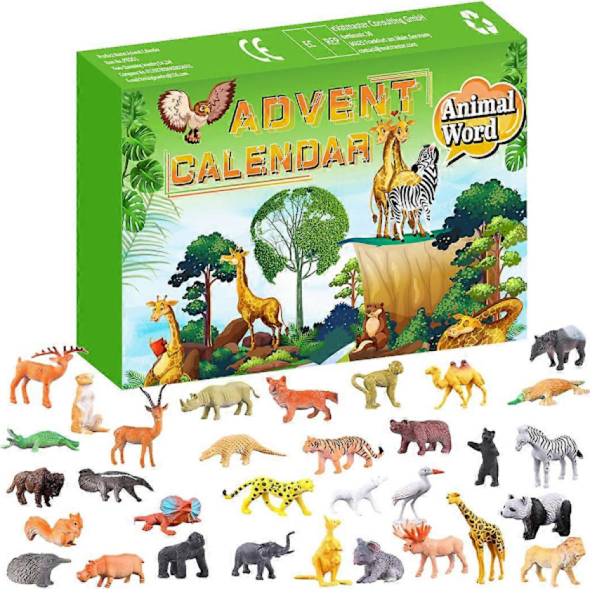 Adventskalender 2024 Juleräkningen Nedtelling Jul Adventsbarn Julegaver