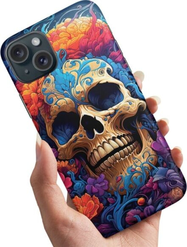 iPhone 14 - Deksel/Mobildeksel Skull