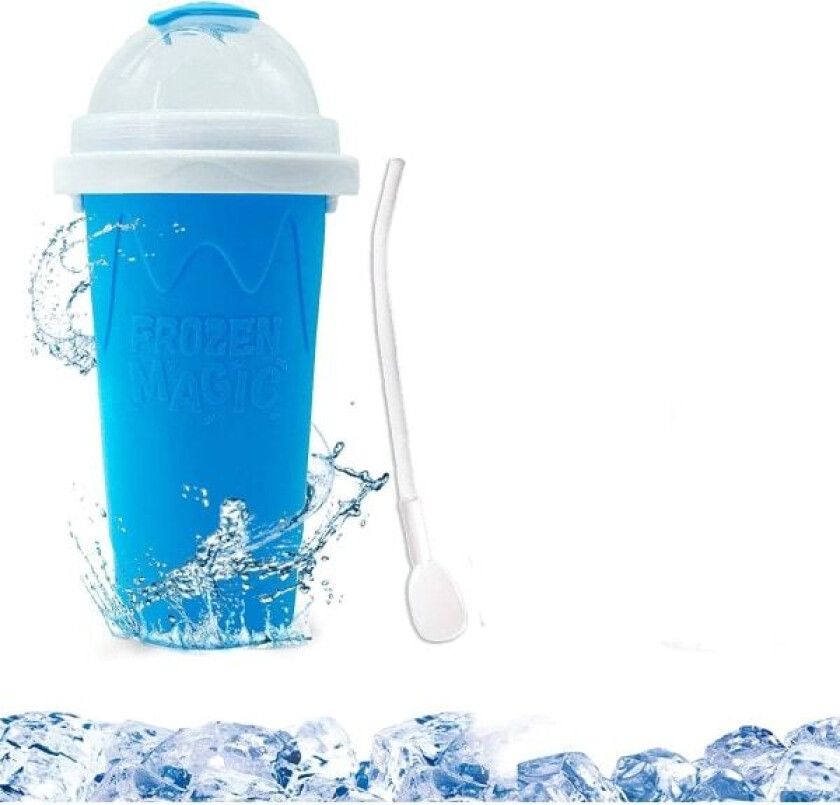 Slushy Maker - Grønn gjenbrukbar Slushy Maker Cup, Hjemmelaget Slushies