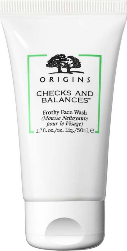 Checks And Balances Frothy Face Wash Travel Size Cleanser (50 ml)