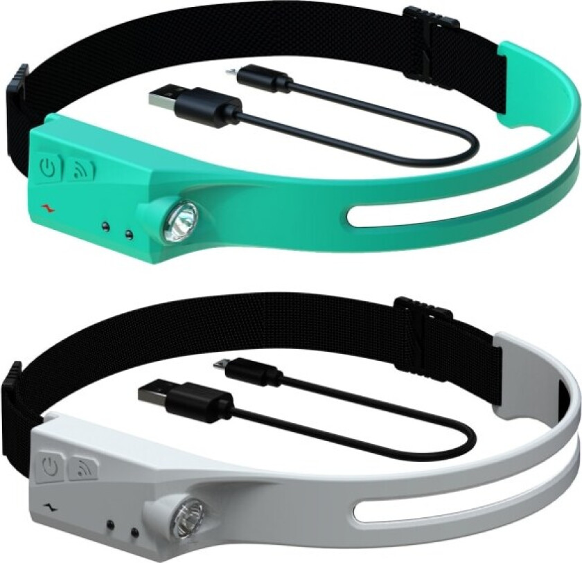 Stilig hodelykt - Oppladbar LED-hodelykt 230° Bright Beam Headl