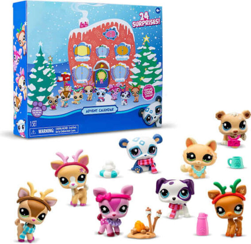 REMAKE Littlest Pet Shop Julekalender 2024, For Jenter eller Gutter, Fra 4 År
