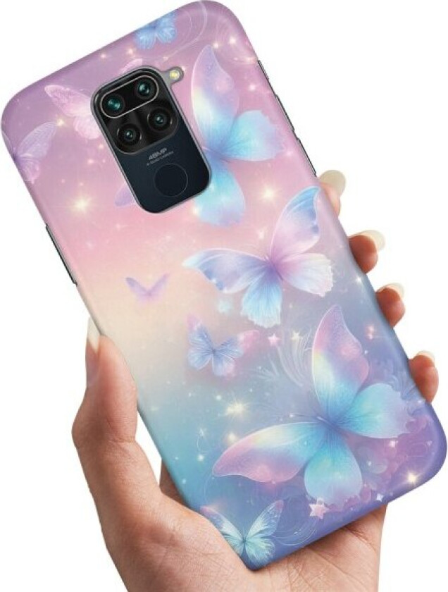 Xiaomi Redmi Note 9 - Deksel/Mobildeksel Butterflies