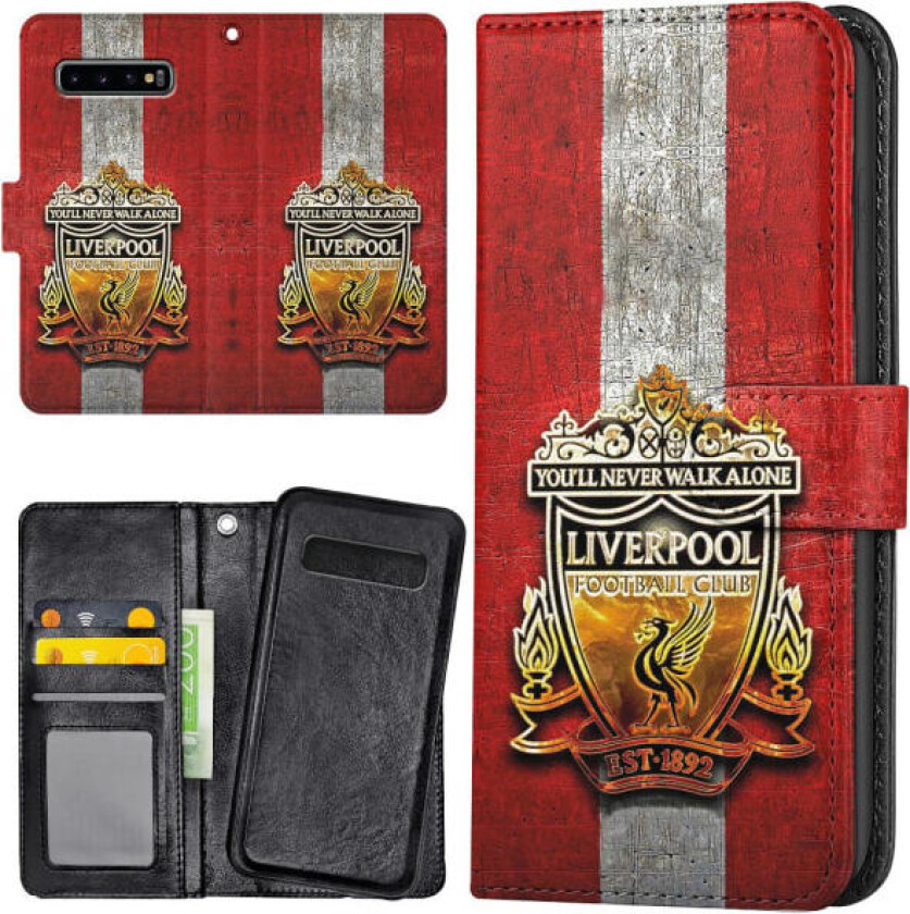 Samsung Galaxy S10 Plus - Lommebok Deksel Liverpool