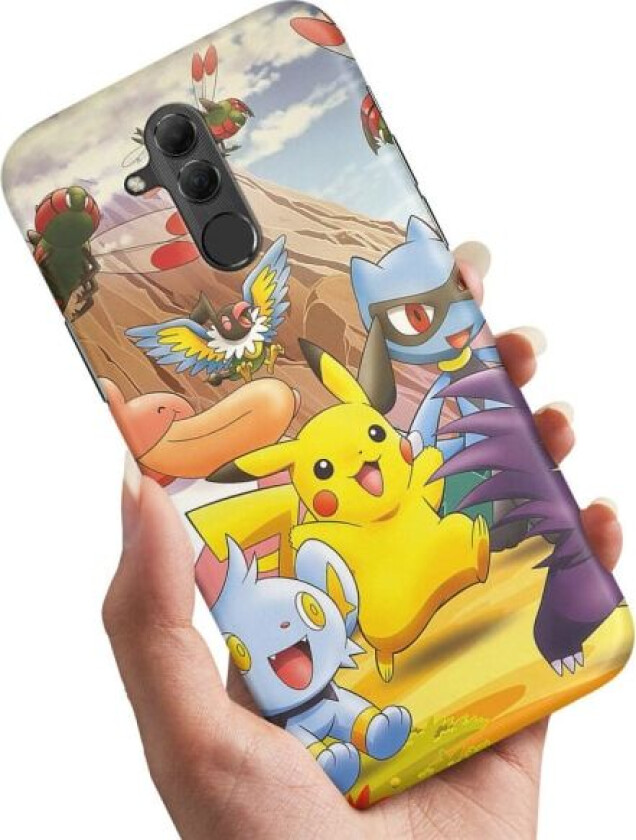 Huawei Mate 20 Lite - Deksel/Mobildeksel Pokemon