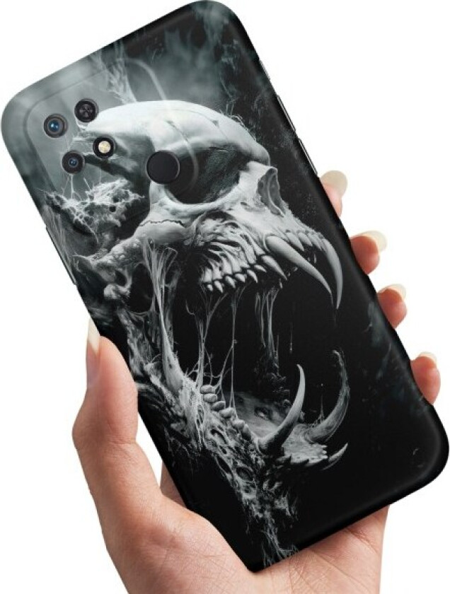 Xiaomi Redmi 10C - Deksel/Mobildeksel Skull