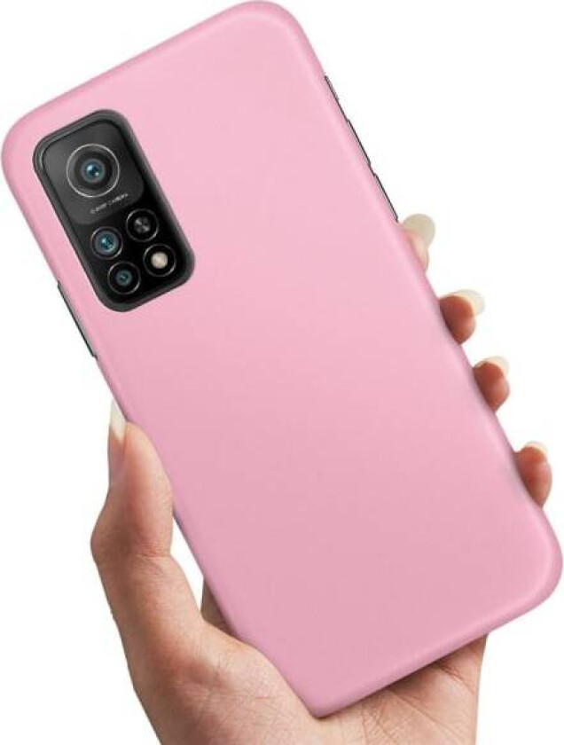 Xiaomi Mi 10T/10T Pro - Deksel/Mobildeksel Lyserosa Light pink
