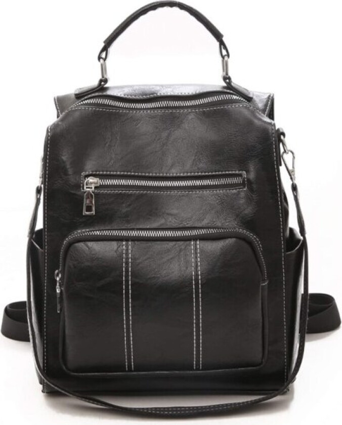 Vintage Ryggsekk Dame Skulder Bag Jenter Vanntett Dagstursekk