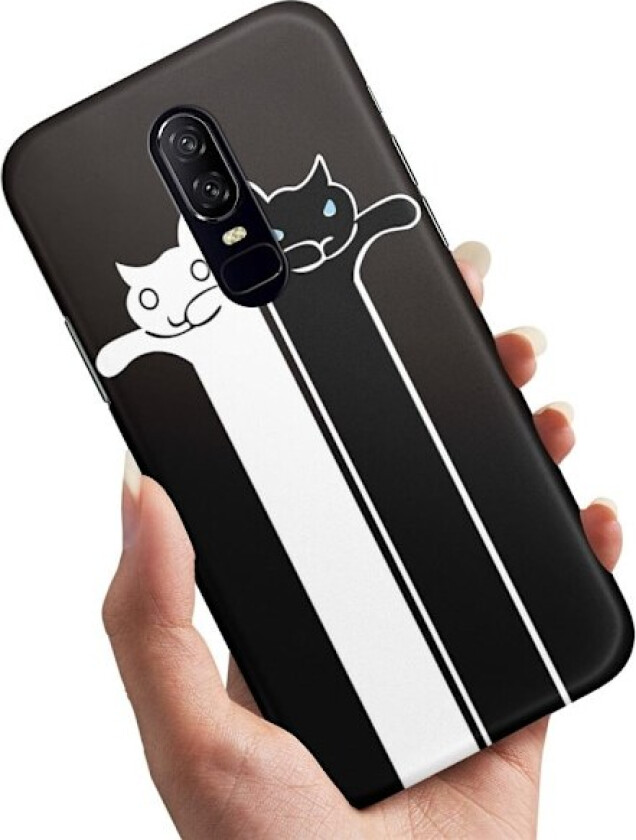 OnePlus 7 Pro - Deksel/Mobildeksel Avlange Katter