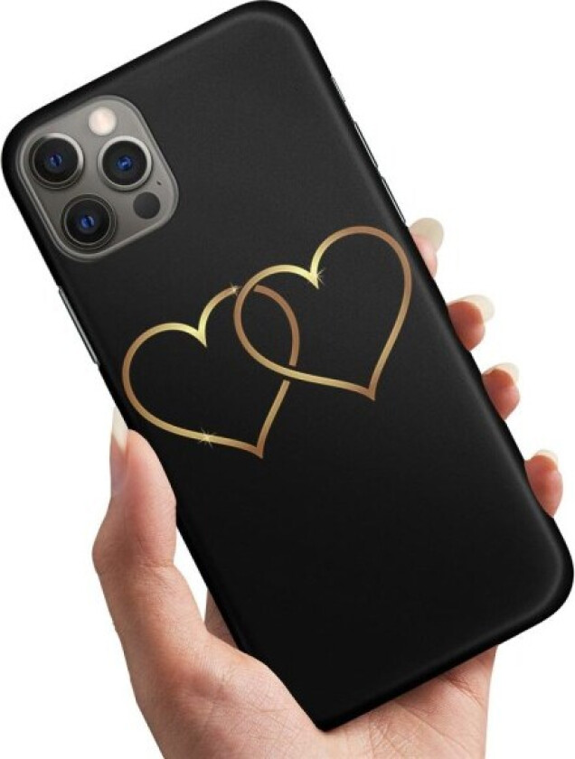 iPhone 13 Pro - Deksel/Mobildeksel Double Hearts