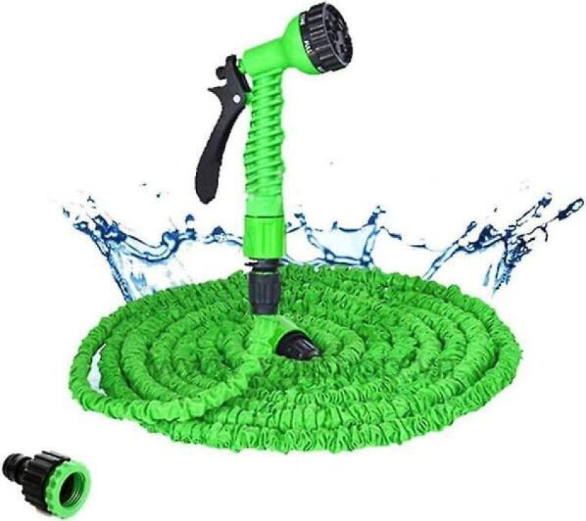 Hageslange Ekspanderbar Plast Rør Vannslanger Med Sprøytepistol Fl