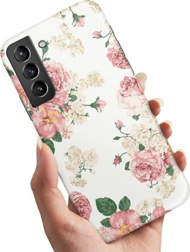 Samsung Galaxy S22 - Deksel/Mobildeksel Retro Blomster Multicolor
