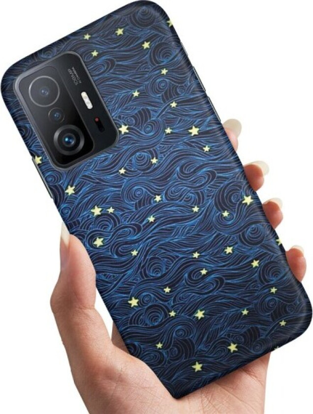 Xiaomi 11T/11T Pro 5G - Deksel/Mobildeksel Stjernemønster Multicolor