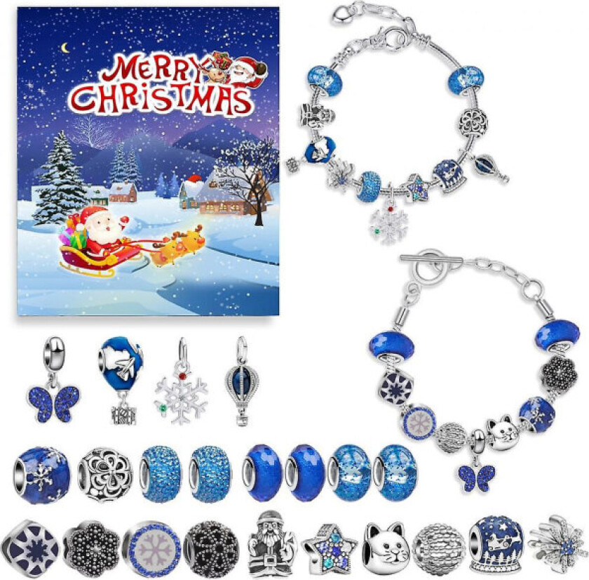 Julekalender for jenter 2024 - Små smykker, DIY-gaver (FMY) M-09