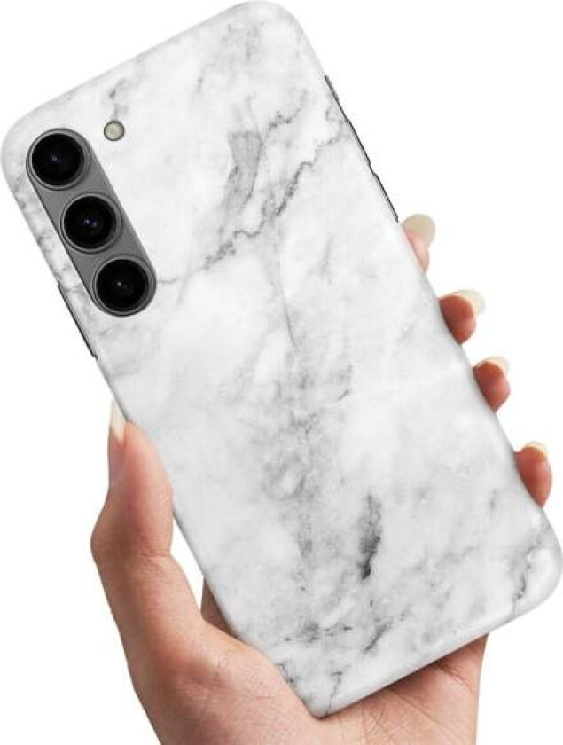 Samsung Galaxy S23 Plus - Deksel/Mobildeksel Marmor