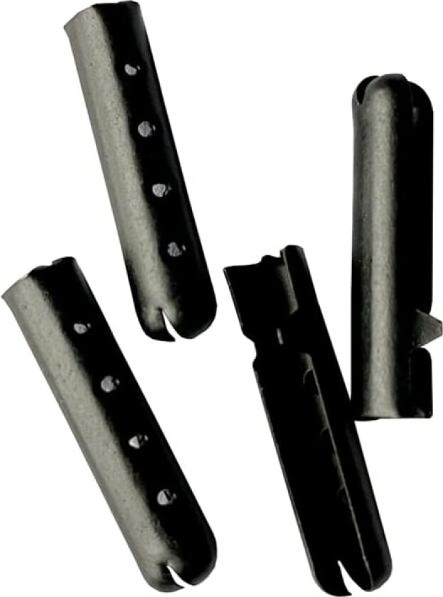 24 stk Metall DIY Skolisser Reparasjon Skolisser Tips Utskifting End