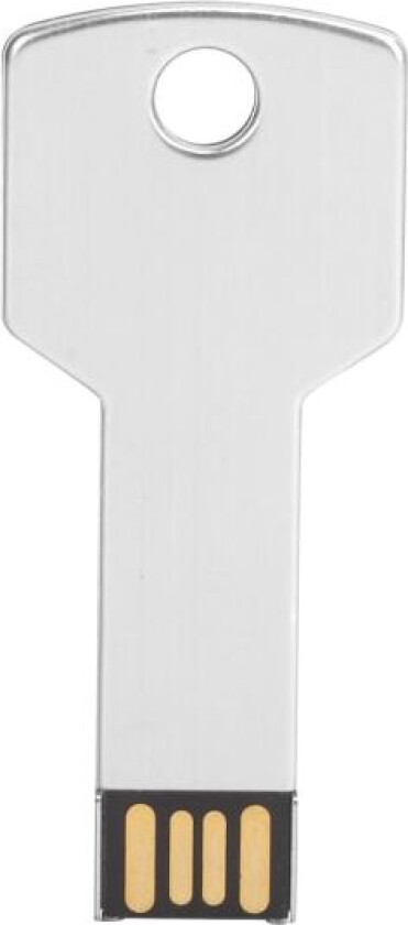 Nøkkelformet USB-minnepinne USB-minnepinne for datamaskinbruk Sølv 32 GB