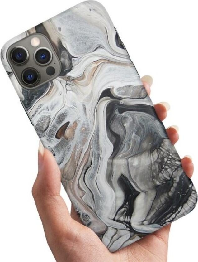 iPhone 15 Pro Max - Deksel/Mobildeksel Marmor
