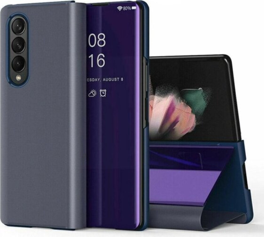 Eksklusivt LEMAN-deksel - Samsung Galaxy Z Fold 3 Lilablå