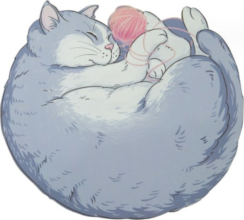 Svettevalpe-musematte, søt anime-kontorrekvisita, kawaii skrivebordstilbehør cat