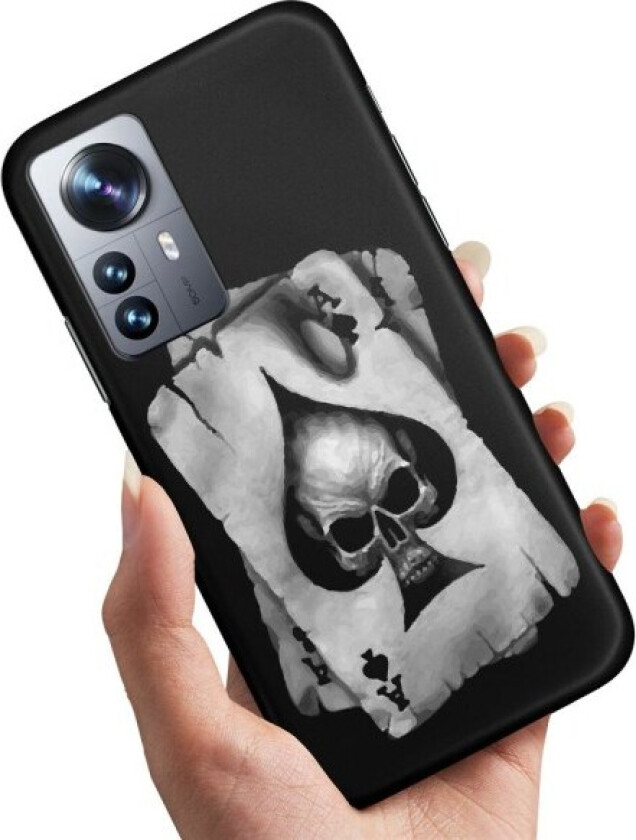 Xiaomi 12 - Deksel/Mobildeksel Dødningehode Kortstokk Multicolor