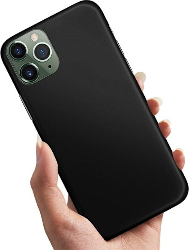iPhone 11 Pro Max - Deksel/Mobildeksel Svart Black