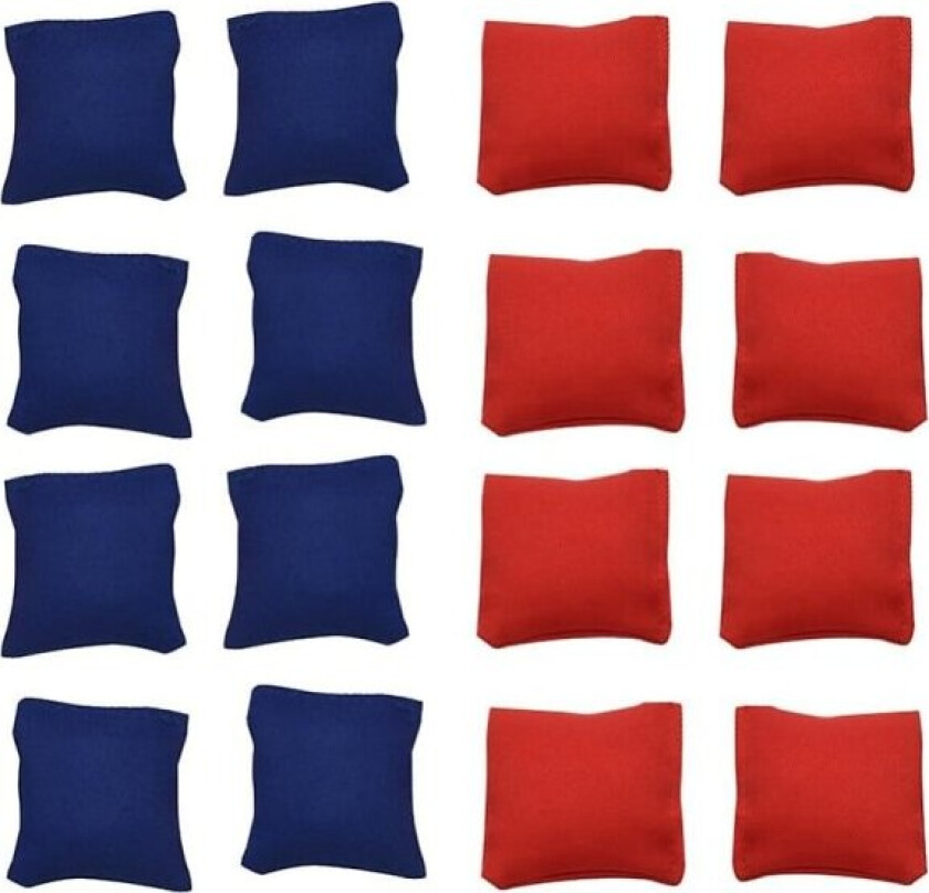 16X værbestandige Cornhole Bean Bags