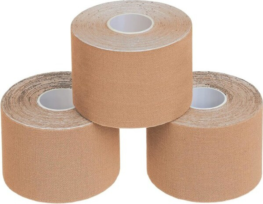 3 ruller kinesiologitape 5m x 5,0cm forskjellige farger E-bok Applica