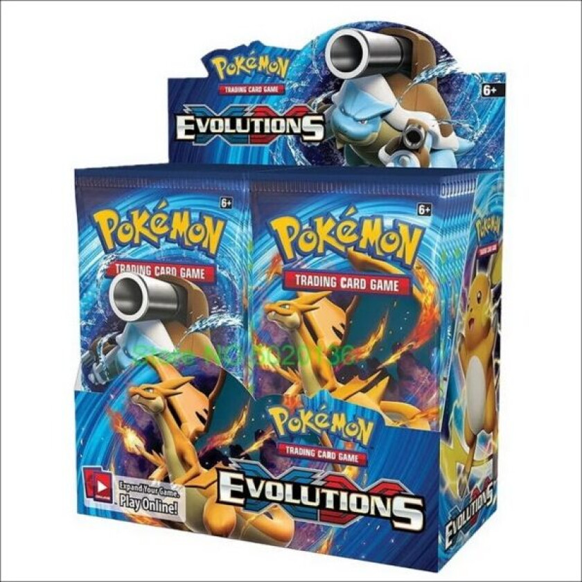 Pokémon-kort TCG: XY Evolutions Forseglet Booster Box Evolusjon Evolutionary