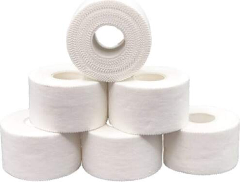 Bilde av CDQ (3-pakning) Hvit atletisk sportstape MEGET sterk LETT Riv NR