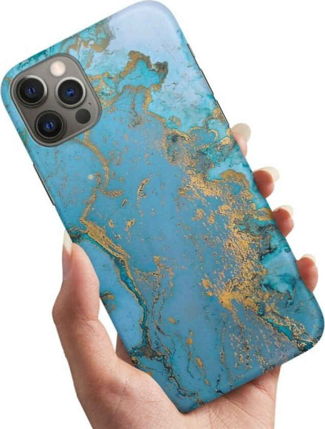 iPhone 15 Pro - Deksel/Mobildeksel Marmor