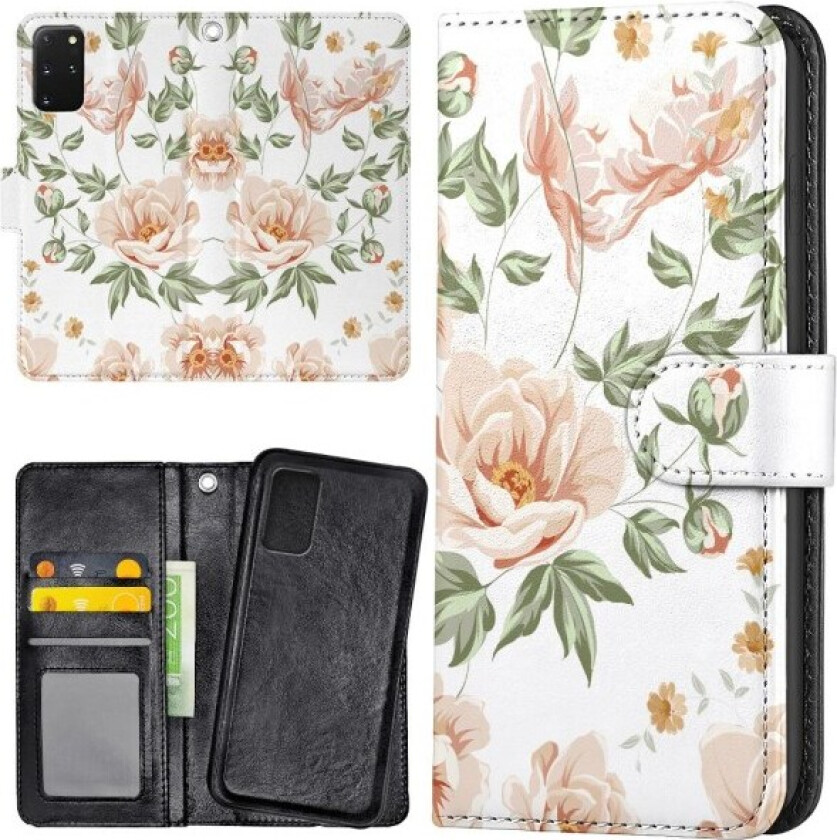 Samsung Galaxy S20 FE - Lommebok Deksel Blomstermønster Multicolor