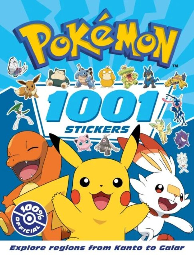 Pokemon: 1001 Stickers av Pokemon