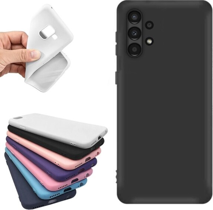 Samsung Galaxy A13 4G - Deksel/Mobildeksel - Lett og tynt White