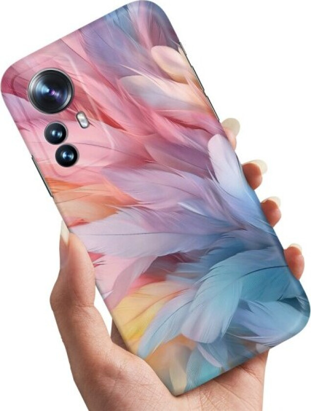 Xiaomi 12T/12T Pro - Deksel/Mobildeksel Feathers