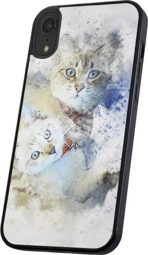 iPhone X/XS - Deksel/Mobildeksel Katter Multicolor