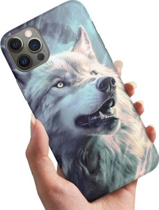 iPhone 12 Mini - Deksel/Mobildeksel Wolf