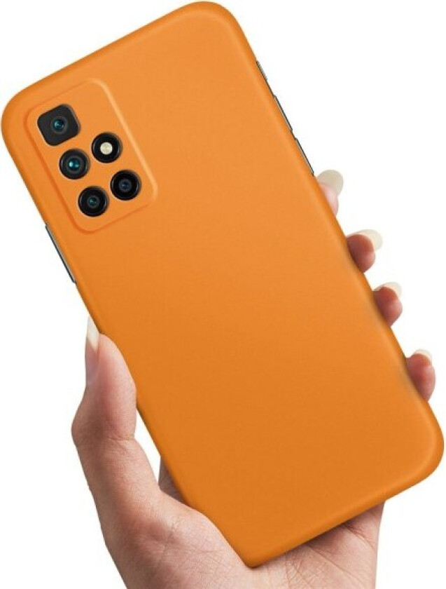 Xiaomi Redmi 10/2022 - Deksel/Mobildeksel Oransje