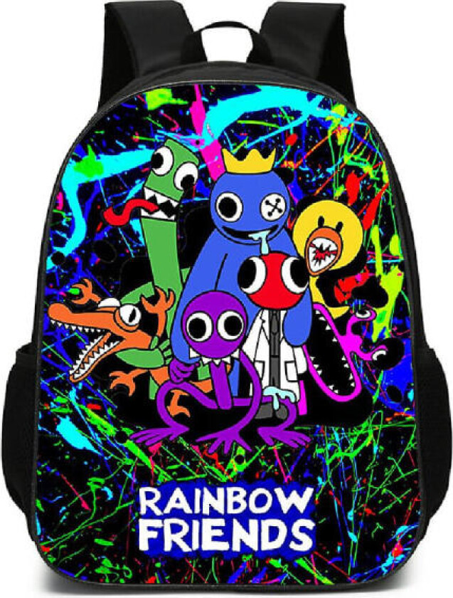 Rainbow Friends Ryggsekk Skolesekker Reisesekker Gaver