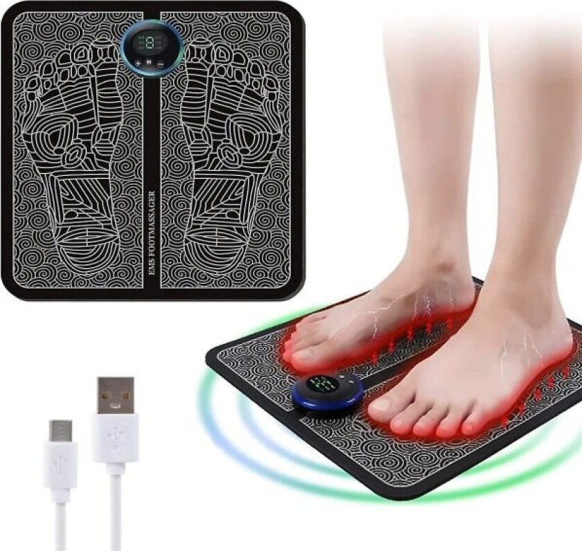Fotmassasjemaskin, elektrisk, Ems Intelligent for avslapping, bærbar